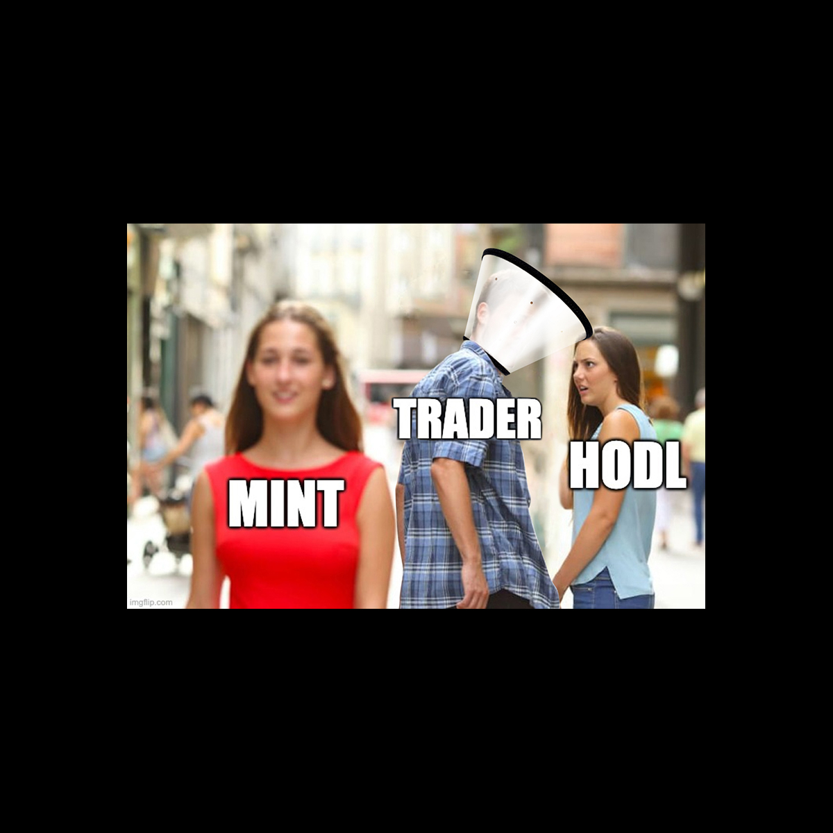 Distracted Trader Cone